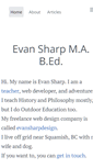 Mobile Screenshot of evansharp.ca